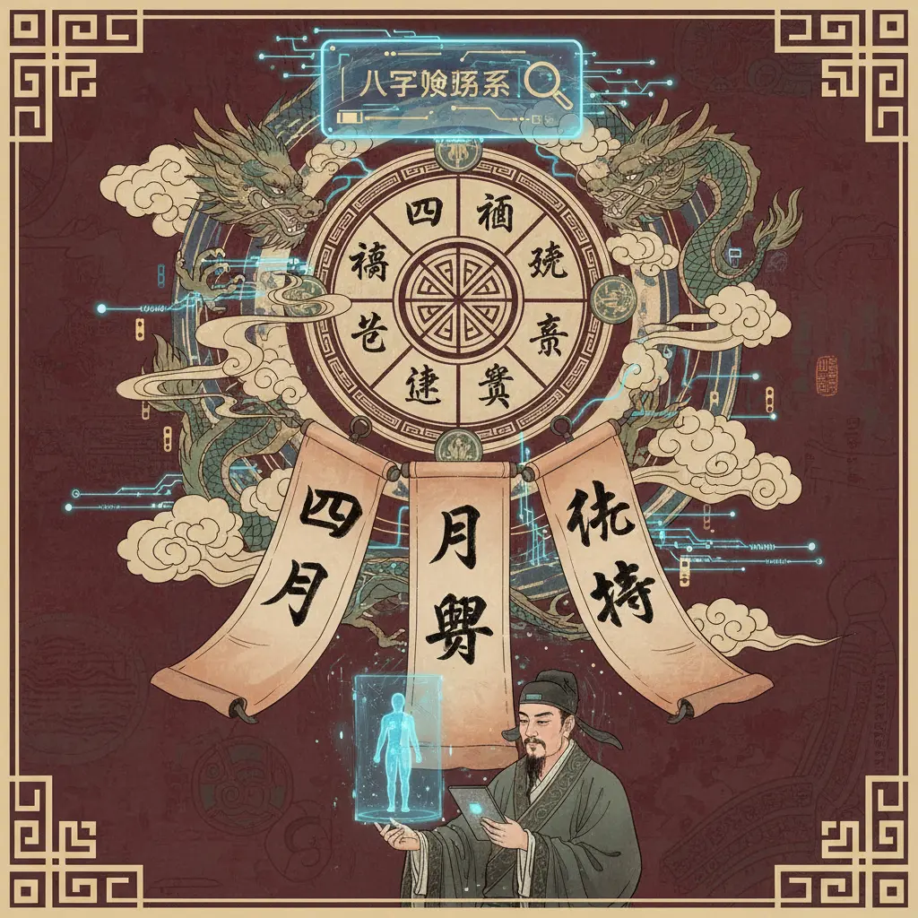 八字 查詢 - 四柱八字