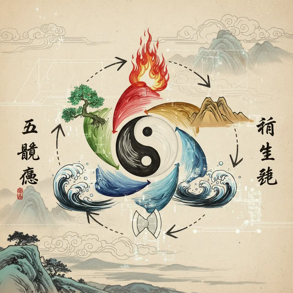 五行生剋 - 五行觀念
