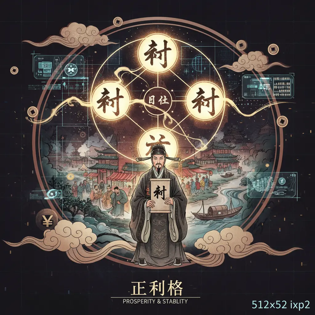 八字 命盤 - 正財格