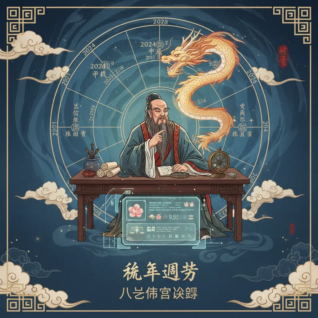 八字命宮查詢 - 流年運勢