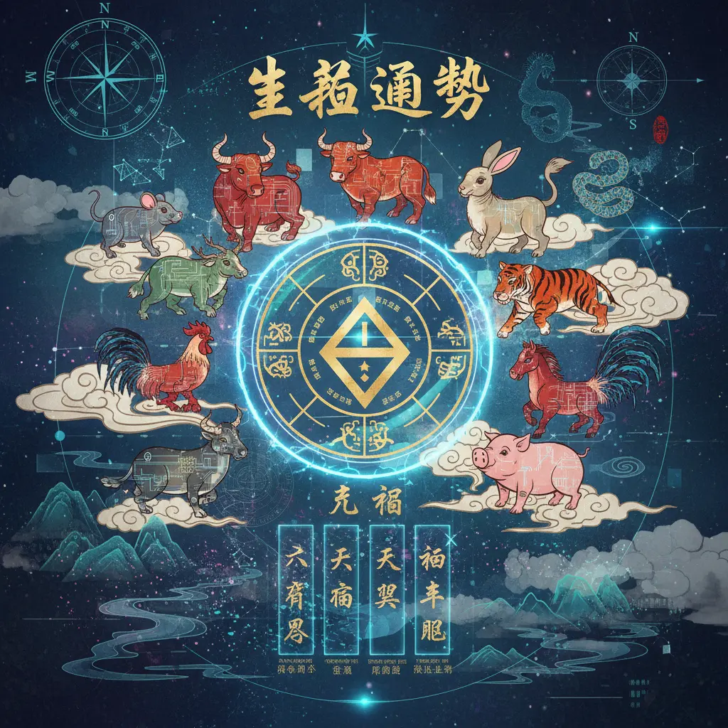 八字命盤 - 生肖運勢