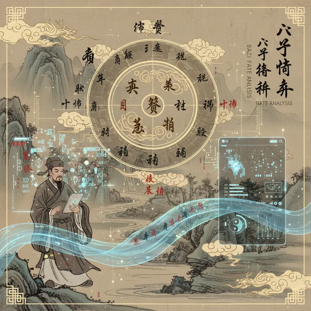 命格分析 - 八字排盤