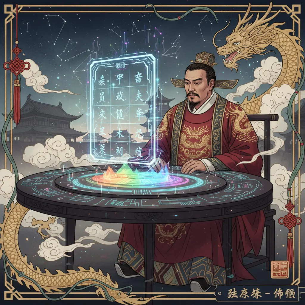 算八字命盤 - 朱元璋