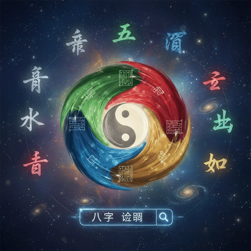 八字 查詢 - 五行