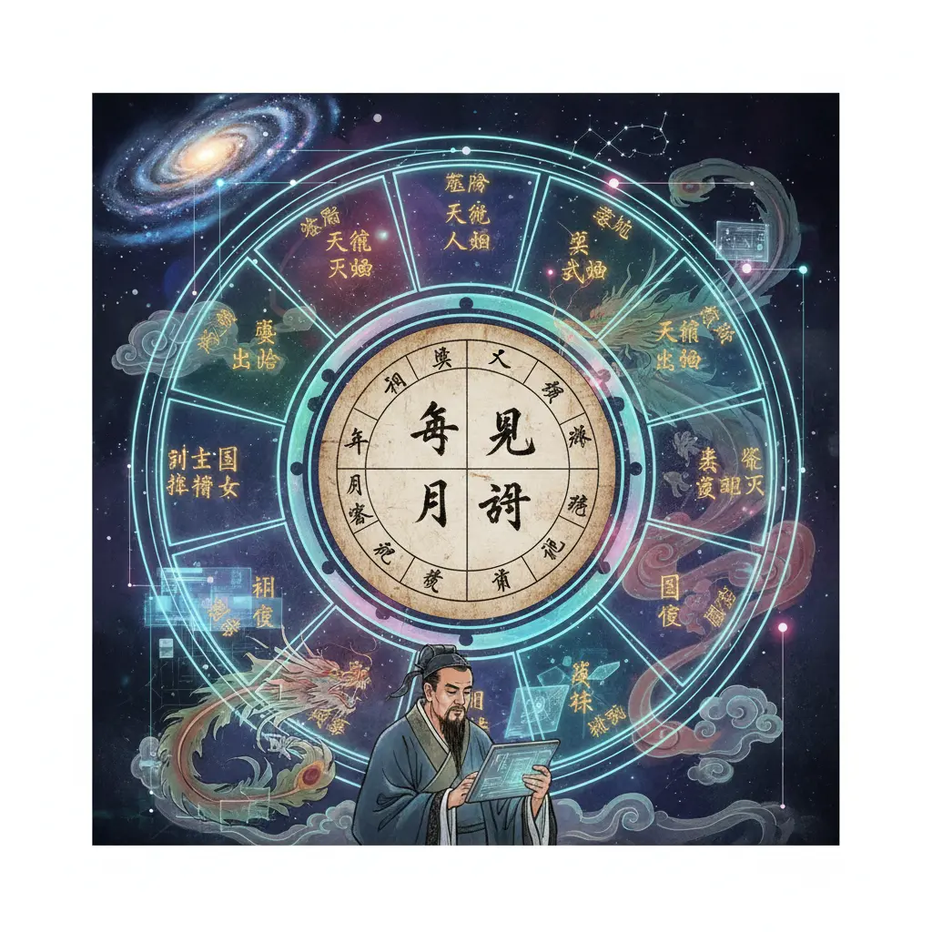 八字命盤 - 紫微鬥數