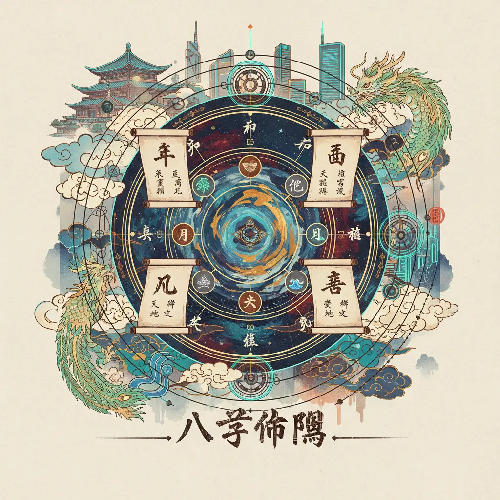 八字命盤 - 八字命盤
