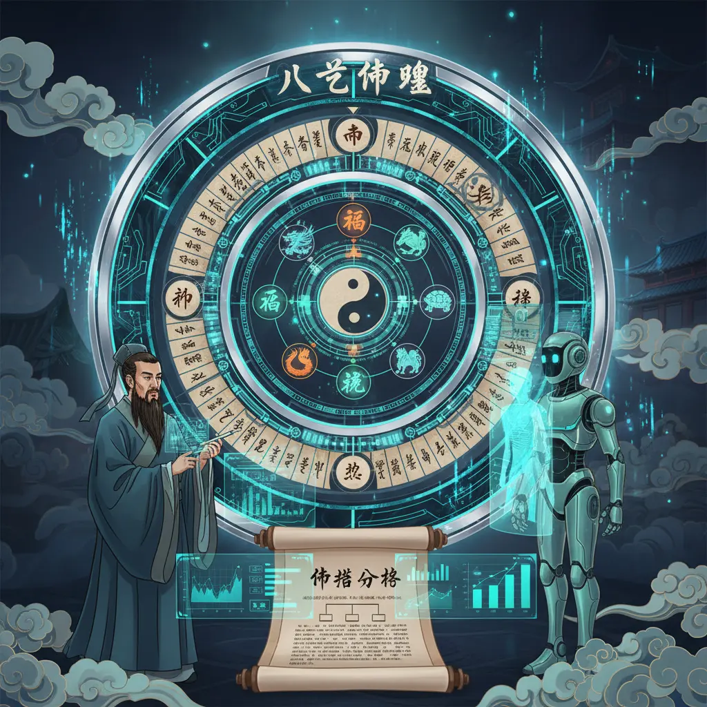 命格分析 - 八字命盤