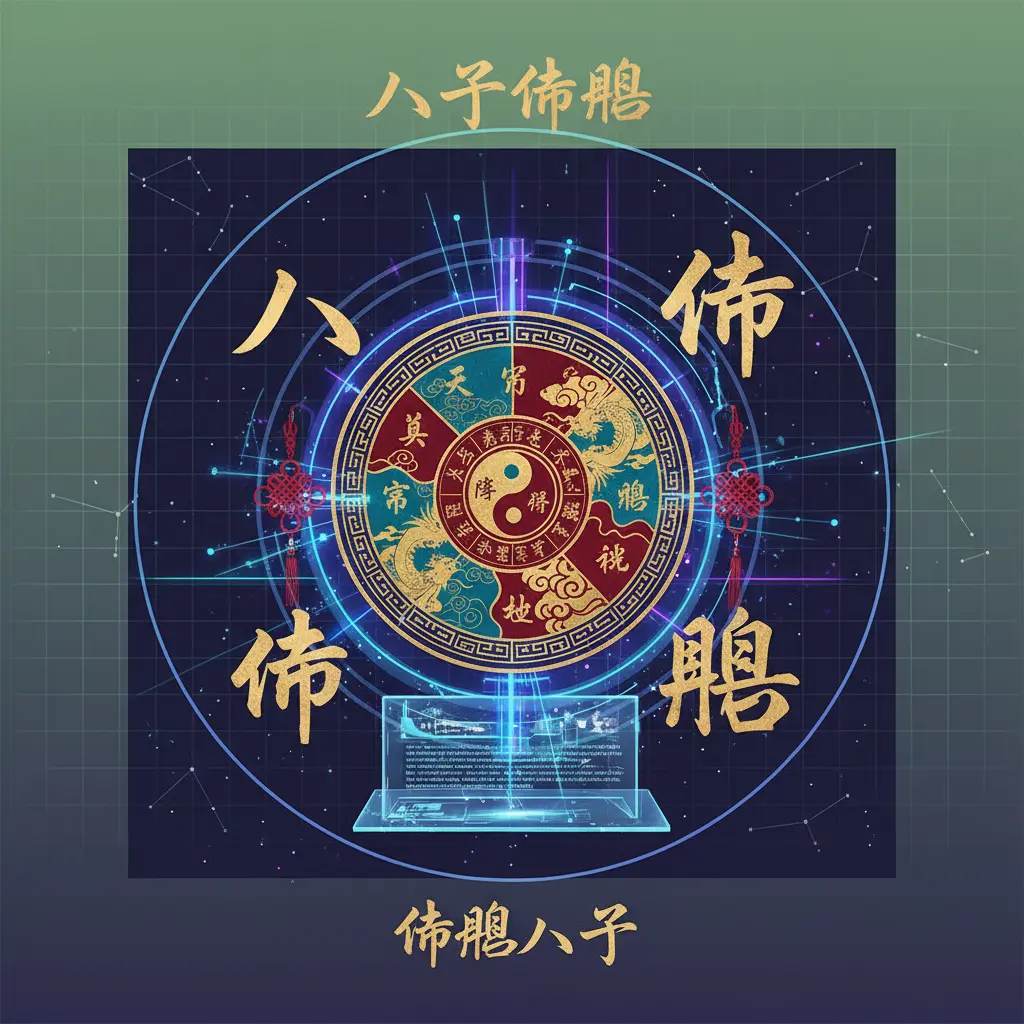 命盤八字 - 八字命盤