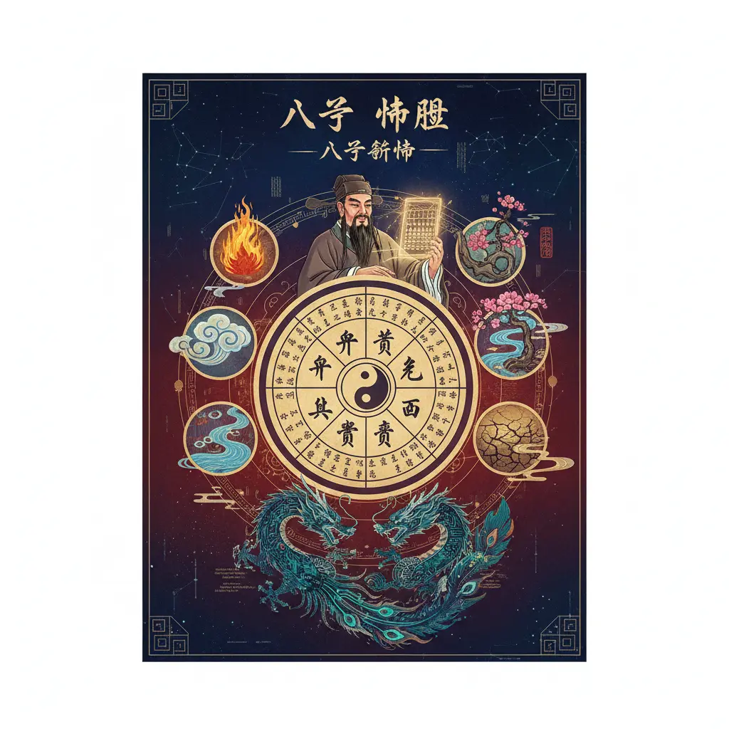 八字 命盤 - 八字算命
