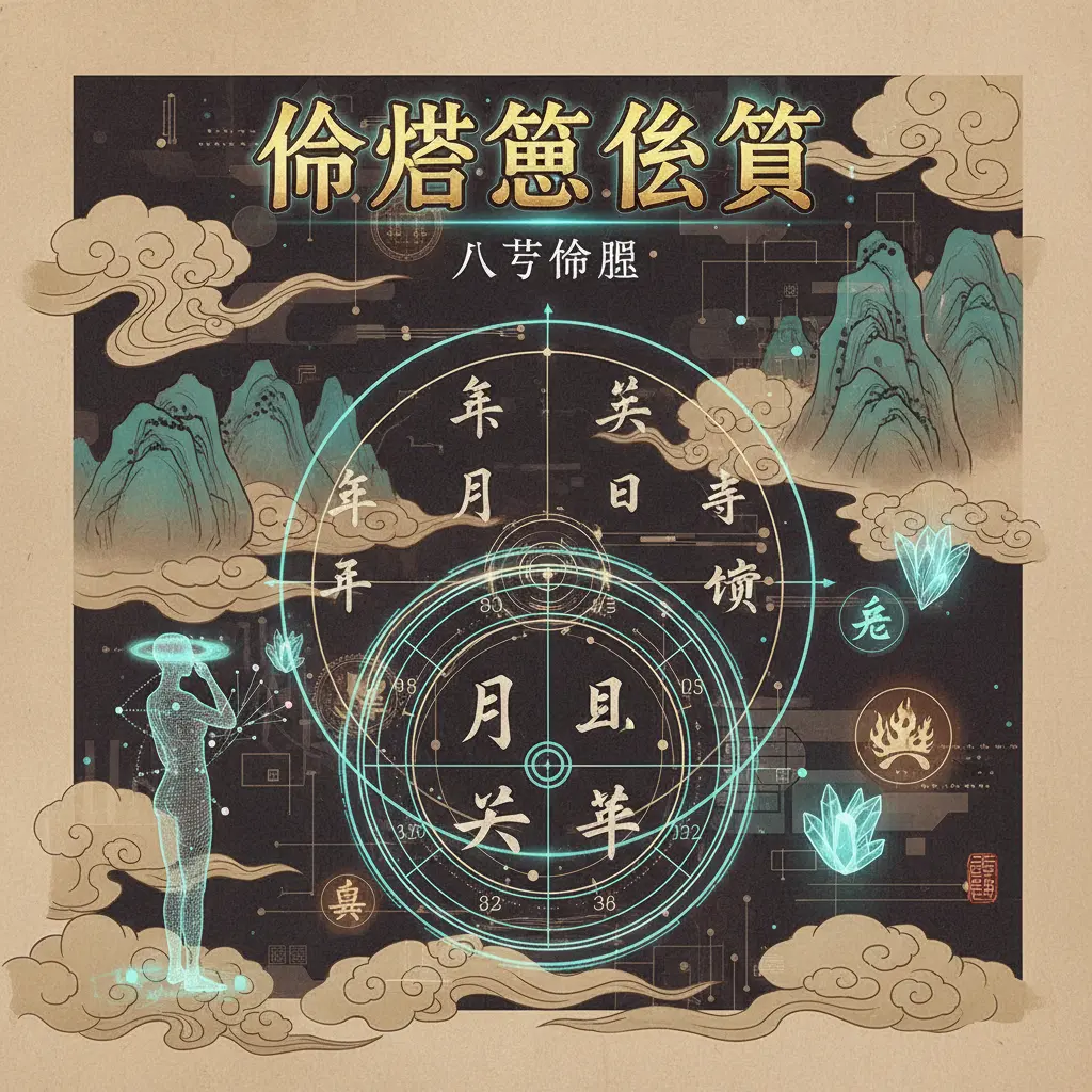 命格怎麼算 - 八字命盤