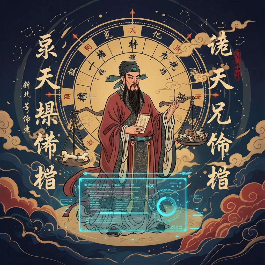 算八字命盤 - 袁天罡稱骨