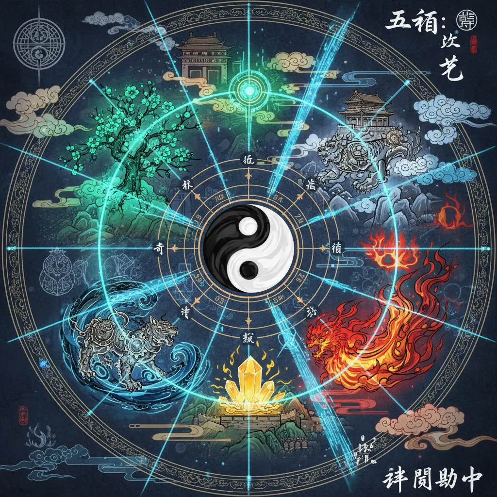 奇門遁甲 - 五行