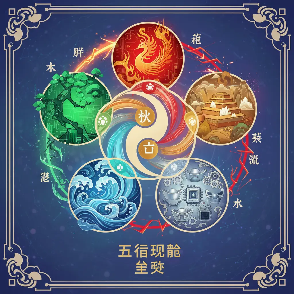 五行生剋 - 五行理論
