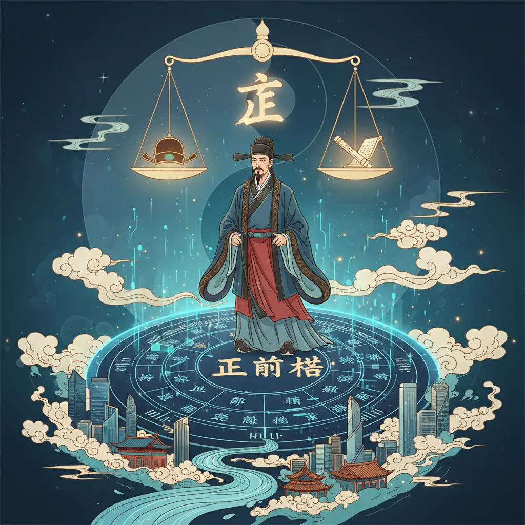 八字 命盤 - 正官格