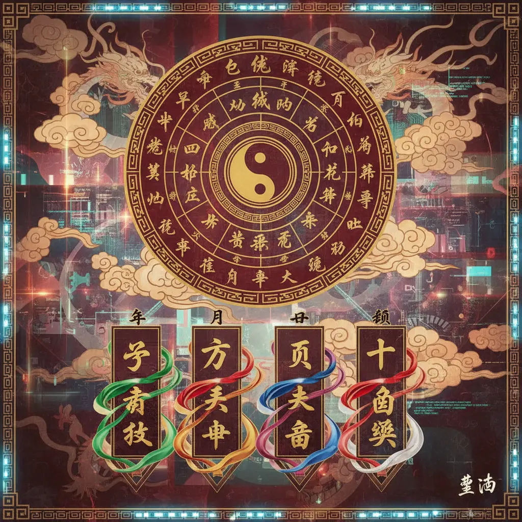 八字盤 - 天干地支