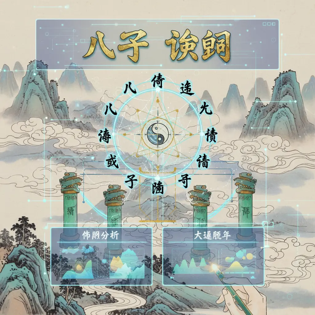八字 查詢 - 八字命造