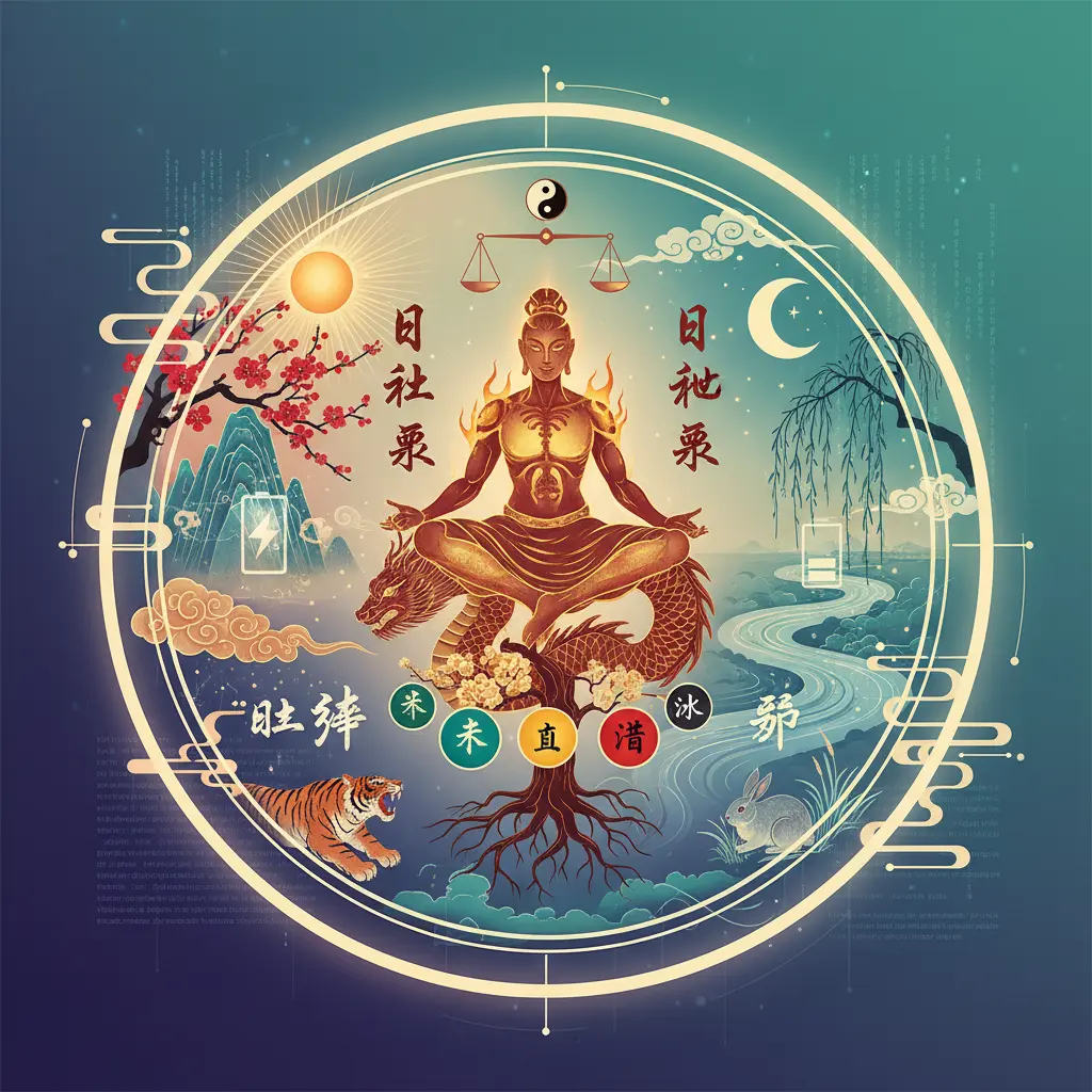 八字命盤 - 日主強弱